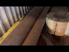 Материалы углеродистой стали 45 65Мн 08Ф покрыли длину 12м трубы конструкционной стали